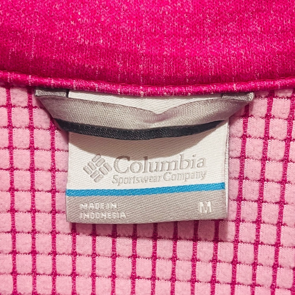 Columbia Fuchsia Zip-Up Jacket - Picture 3 of 6